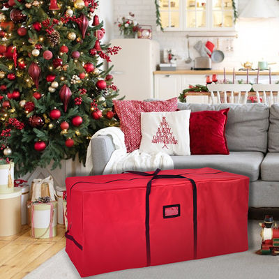 Besondere Farbe Schwergewicht, langlebige 600d Oxford Staubdichte Weihnachtsbaumspeicher
