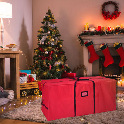 Besondere Farbe Schwergewicht, langlebige 600d Oxford Staubdichte Weihnachtsbaumspeicher