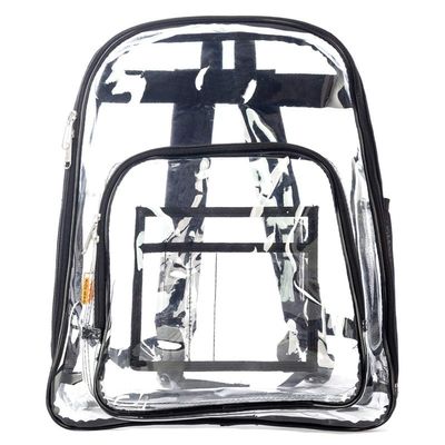 Individuelle Schwerlast-PVC-Schulrucksack-Tasche für transparente Schultasche