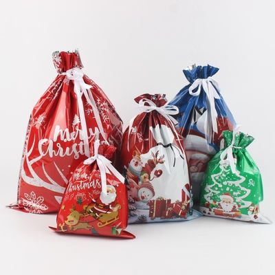 Wiederverwertete Materialien Digitaldruck Papierfolie Kunststoff Weihnachtsgeschenke Verpackungstüten