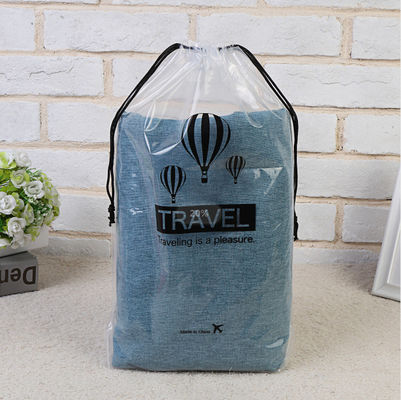 Custom Logo gedruckte Zeichnung String Tasche für Make-up und Geschenkverpackung Neueste Modisch