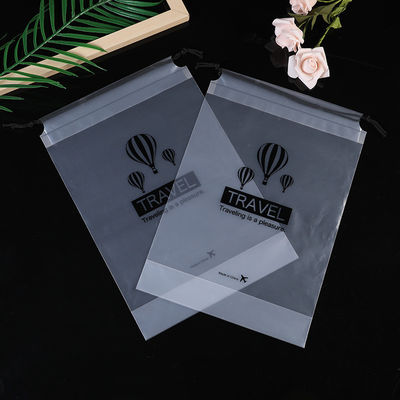 Custom Logo gedruckte Zeichnung String Tasche für Make-up und Geschenkverpackung Neueste Modisch