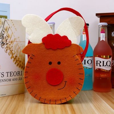 Vielfalt von Schließ-Äpfel-Tasche aus recycelten Materialien für kleine Kindergeschenk