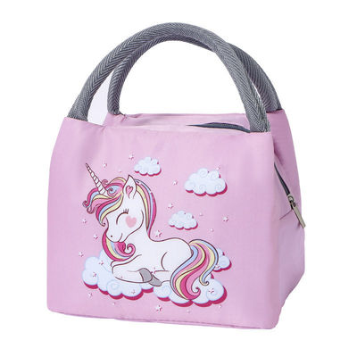 Tragbare isolierte Lunch-Tasche für Frauen Kühltasche Kinder Lunch-Box mit individueller Farbe