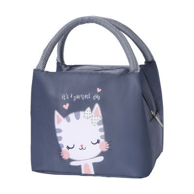 Tragbare isolierte Lunch-Tasche für Frauen Kühltasche Kinder Lunch-Box mit individueller Farbe