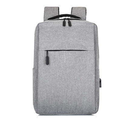 Benutzerdefiniertes Logo Modestil Reise-Schule-College-Tasche Smart USB Laptop-Tasche für Computer