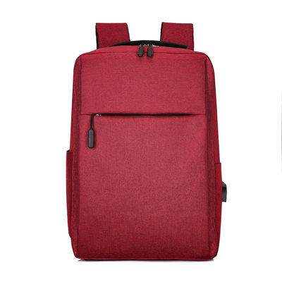 Benutzerdefiniertes Logo Modestil Reise-Schule-College-Tasche Smart USB Laptop-Tasche für Computer