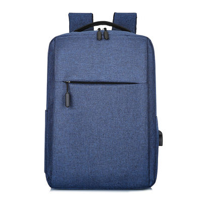Benutzerdefiniertes Logo Modestil Reise-Schule-College-Tasche Smart USB Laptop-Tasche für Computer