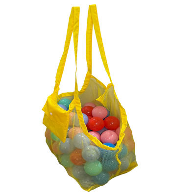 Neueste Mode-Stil Kinder Sand weg Klappbare Strand-Tote-Tasche Spielzeug Lagerung Mesh-Tasche