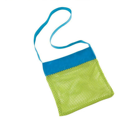 Neueste Mode-Stil Kinder Sand weg Klappbare Strand-Tote-Tasche Spielzeug Lagerung Mesh-Tasche
