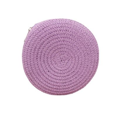 Unisex Retro Trend Strandtasche Gewebte Stroh Handtasche für große Kapazität Cross-Body Taschen