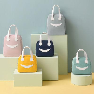 Wasserdichtes Zeichentrickbildmuster Anpassungsfähige Schul- Isolierte Box Taschen für Kinder Mittagessen