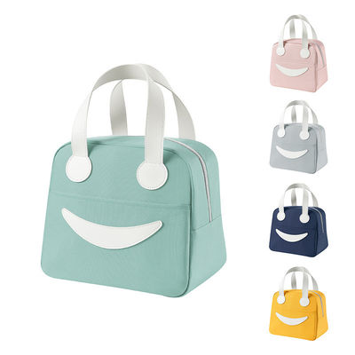 Wasserdichtes Zeichentrickbildmuster Anpassungsfähige Schul- Isolierte Box Taschen für Kinder Mittagessen