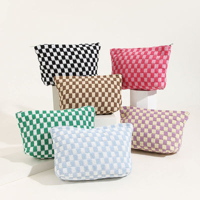 Make-up-Tasche Tasche für Frauen Mädchen Bequeme Reise Toilettenartikel Kosmetiktasche im Modestyl