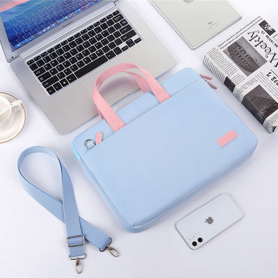 Leinwand Portable Computer Tasche kundenspezifische Farbe Wasserdicht Laptop Koffer Geschäftstaschen