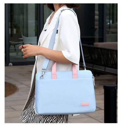 Leinwand Portable Computer Tasche kundenspezifische Farbe Wasserdicht Laptop Koffer Geschäftstaschen