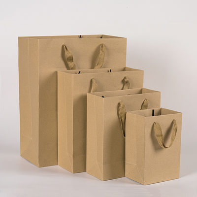 Custom Printed Logo Luxus Boutique Shopping Papier-Geschenktaschen