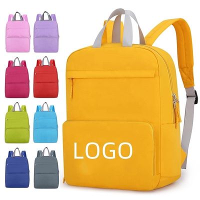 Custom Logo Druck Rucksack für Kinder Schultaschen Leichtgewicht und faltbar