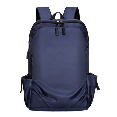 Oxford Laptop Rucksack mit USB-Ladestation und Computer-Zwischenschicht für Geschäftsreisen