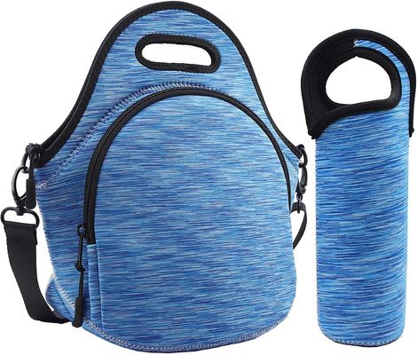 12.6x6.3x12.6 Zoll isolierte Thermal Lunch Box Tote Bag für Schüler Schule Neopren