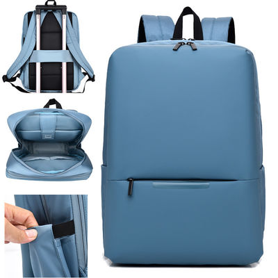 High Capacity Laptop Taschen Mode Rucksack mit wasserdichtem Oxford und Solid Muster Typ