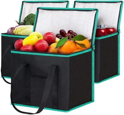 Nahrungsmittel Custom Logo Wiederverwendbarer Tote Bag Isolierter Kühlgerät Baby Milchbeutel für Lebensmittelgeschäfte
