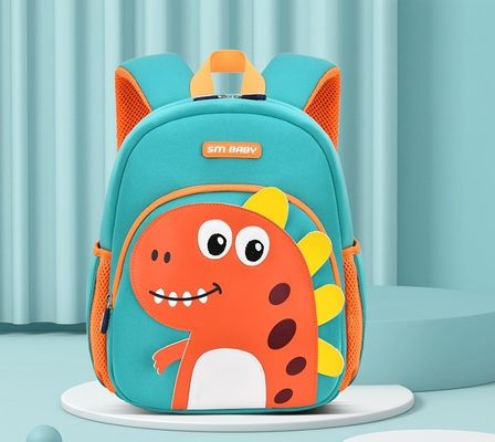 Wasserdichte Karikatur-Dinosaurier-Druck-Schule-Tasche für Jungen und Mädchen OEM/ODM akzeptabel