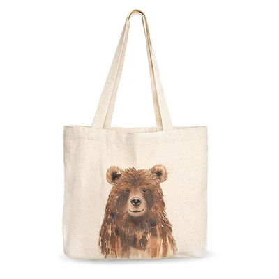 Mode-Stil Custom Logo Tote Lebensmittel-Einkaufstüte mit Polyester-Lining-Material