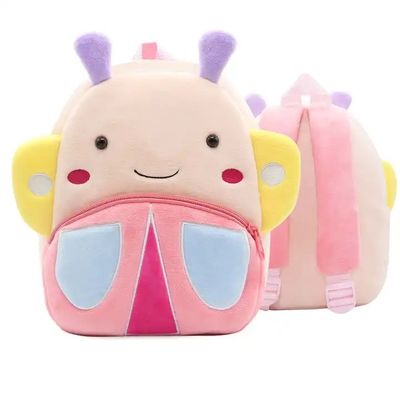 Custom 3D Cartoon Plush Kinder Rucksäcke Süßes Cartoon Stil für Tier Kinder