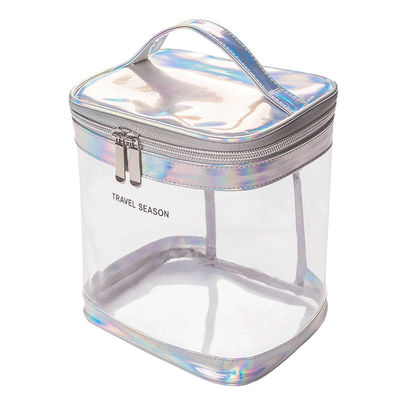 Bequeme Tasche für Kosmetika Wasserdichte Durchsichtige Schönheitsreise Make-up-Tasche