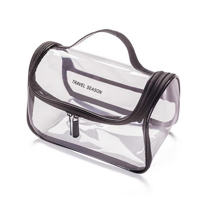 Bequeme Tasche für Kosmetika Wasserdichte Durchsichtige Schönheitsreise Make-up-Tasche