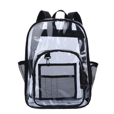 Neueste modische, kundenspezifische, farbliche, transparente PVC-Rücksack für Aktivitäten im Freien