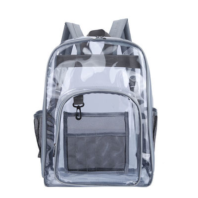 Neueste modische, kundenspezifische, farbliche, transparente PVC-Rücksack für Aktivitäten im Freien