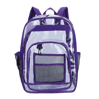 Neueste modische, kundenspezifische, farbliche, transparente PVC-Rücksack für Aktivitäten im Freien
