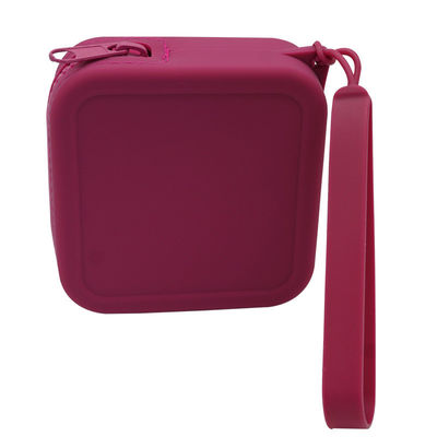 Farbige Silikon-Reise-Kosmetik-Tasche Modetaschen für Toilettenartikel für Frauen