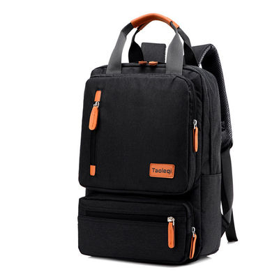 Hauptmaterial Leinwand Laptop-Tasche Einstück nur Unisex-Design 16 Zoll Kapazität
