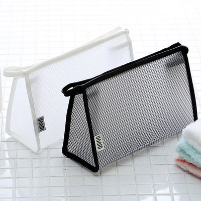 Neueste Modische Masche Kosmetische Make-up-Tasche Gehäuse Halter mit benutzerdefiniertem Logo akzeptiert