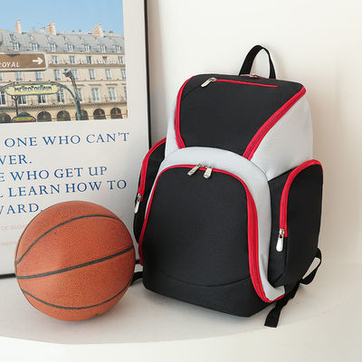 Team Basketball Rucksack Männer Sport Gym Tasche mit Buchstabenmuster und Reißverschluss