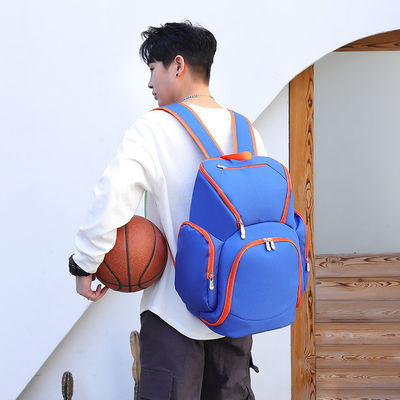 Team Basketball Rucksack Männer Sport Gym Tasche mit Buchstabenmuster und Reißverschluss