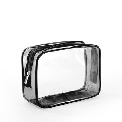Make-up-Kosmetik-Organisator Taschen Tote Reise-Toilettenartikel Tasche mit transparenten Taschen