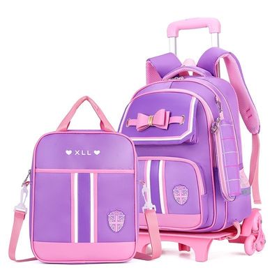 Custom Logo Cartoon Muster Typ Trolley Schultasche für Kinder Einzigartiges Design