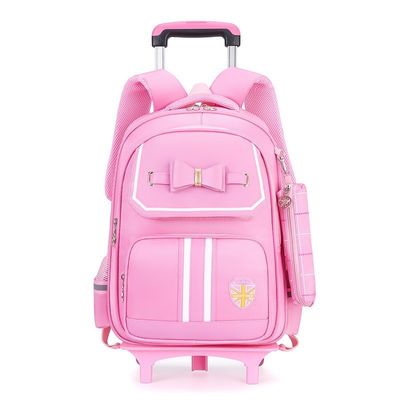 Custom Logo Cartoon Muster Typ Trolley Schultasche für Kinder Einzigartiges Design