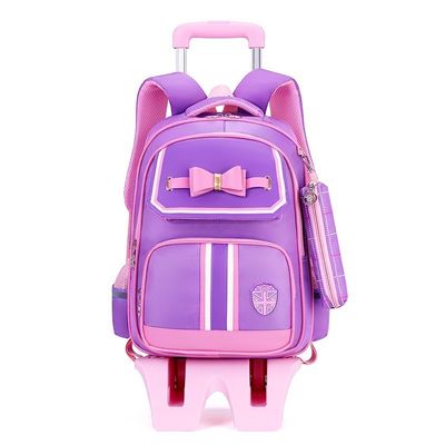 Custom Logo Cartoon Muster Typ Trolley Schultasche für Kinder Einzigartiges Design