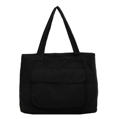 Großkapazitätsarbeit Oxford Tote Schultertasche kundenspezifisch gefertigt mit offenem Verschluss wasserdichtes Nylon