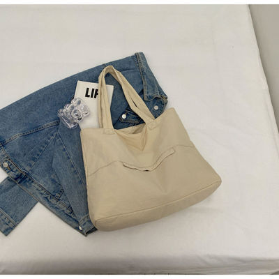 Großkapazitätsarbeit Oxford Tote Schultertasche kundenspezifisch gefertigt mit offenem Verschluss wasserdichtes Nylon
