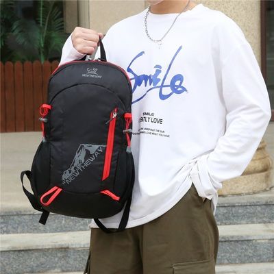 Custom Logo Nylon Sport Fitness-Taschen Klapptaschen Leichtgewicht Wasserdicht Ausfahrt Rucksack