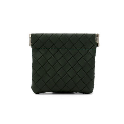Bräutigam-Lederbeutel Bräutigam-Leder-Kosmetik-Tasche in massivem Muster