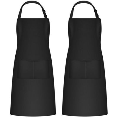 Uniform Stoff Typ Custom Logo Wasserdicht Küchenchef Schürze für Cafés Restaurants Kochen