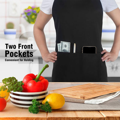Uniform Stoff Typ Custom Logo Wasserdicht Küchenchef Schürze für Cafés Restaurants Kochen