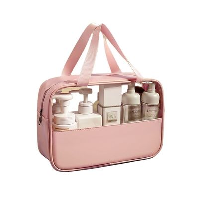 Reiseübersichtliche Kosmetiktasche mit Reißverschluss und Ihrem individuellen Logo-Design